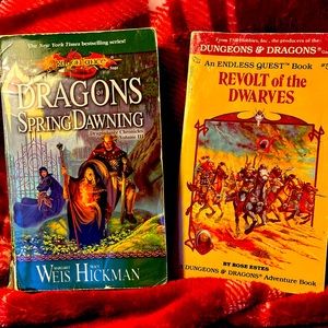 Vintage/Out of Print Fantasy/ D&D Paperback Books